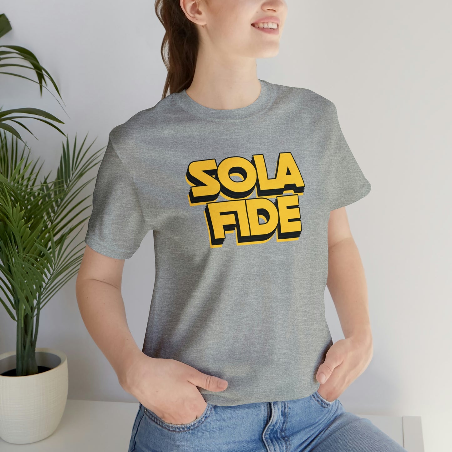 Sola Fide SW Unisex Jersey Short Sleeve Tee