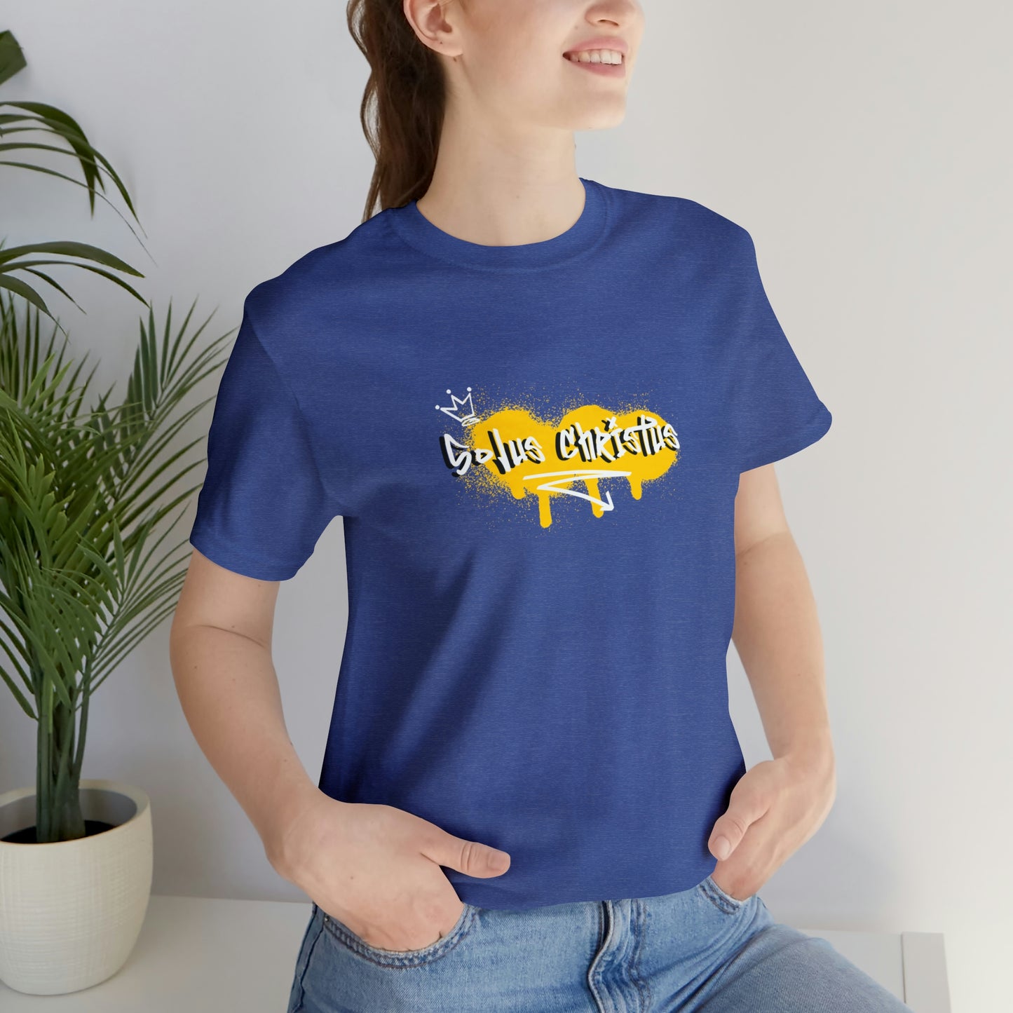 Solus Christus Unisex Jersey Short Sleeve Tee