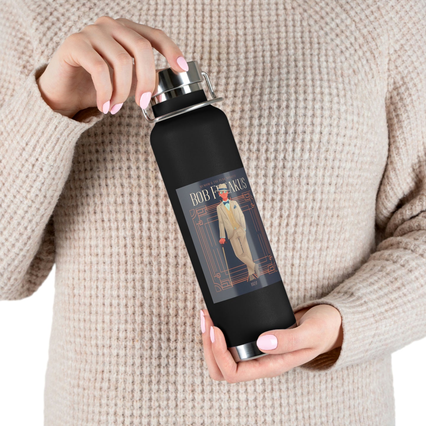 Bob Freakus 22oz Vacuum Insulated Bottle