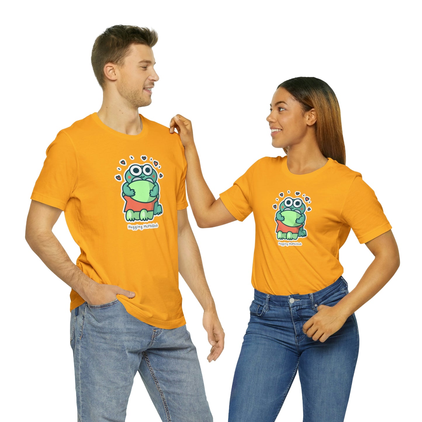 Hugging McPhilbob Unisex Jersey Short Sleeve Tee