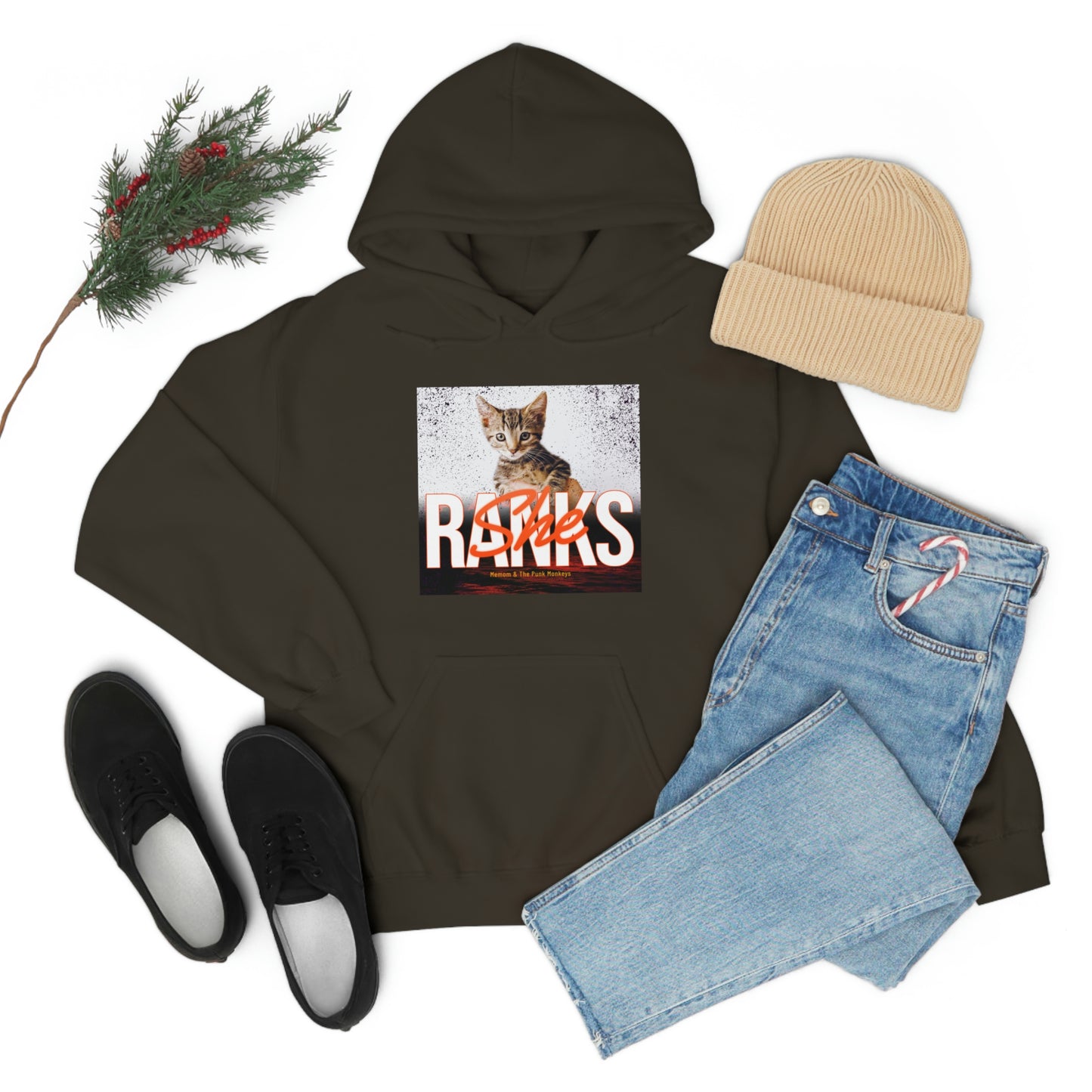 She Ranks Unisex Heavy Blend™ Hooded Sweatshirt