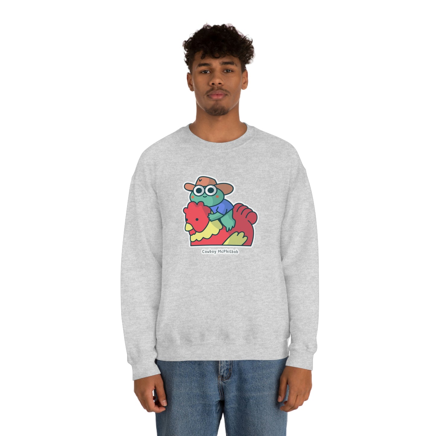 Cowboy McPhilbob Unisex Heavy Blend™ Crewneck Sweatshirt