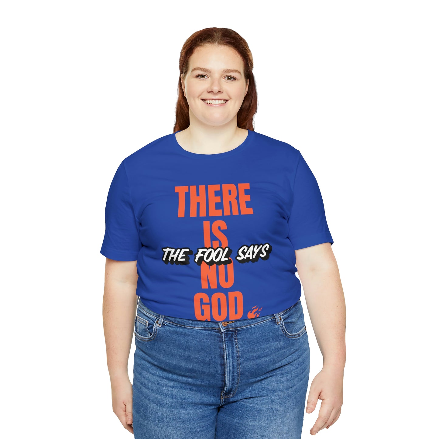 The Fool Says Unisex Jersey Short Sleeve Tee