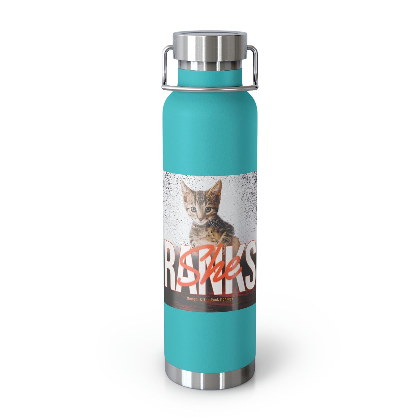 She Ranks Copper Vacuum Insulated Bottle, 22oz