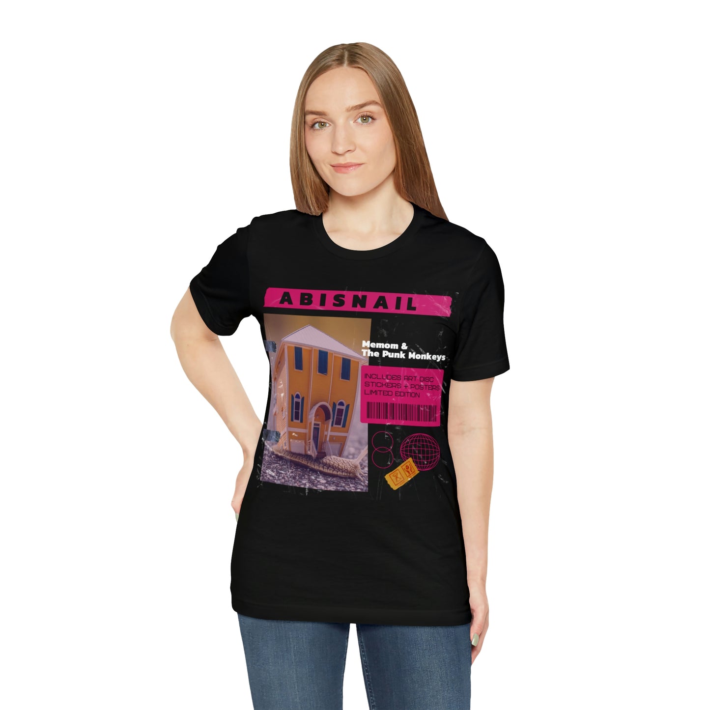 Abisnail Unisex Jersey Short Sleeve Tee