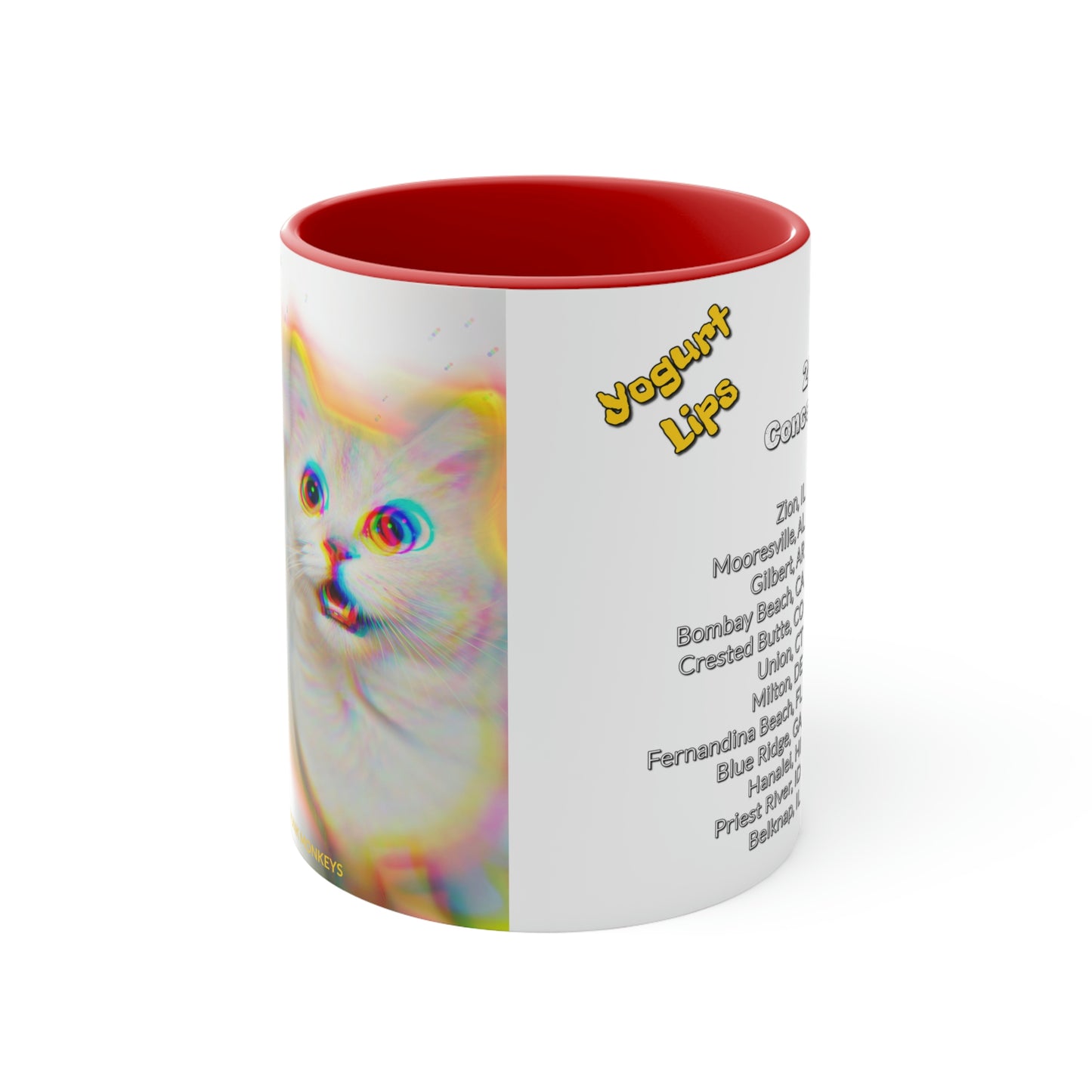 Yogurt Lips Accent Mug