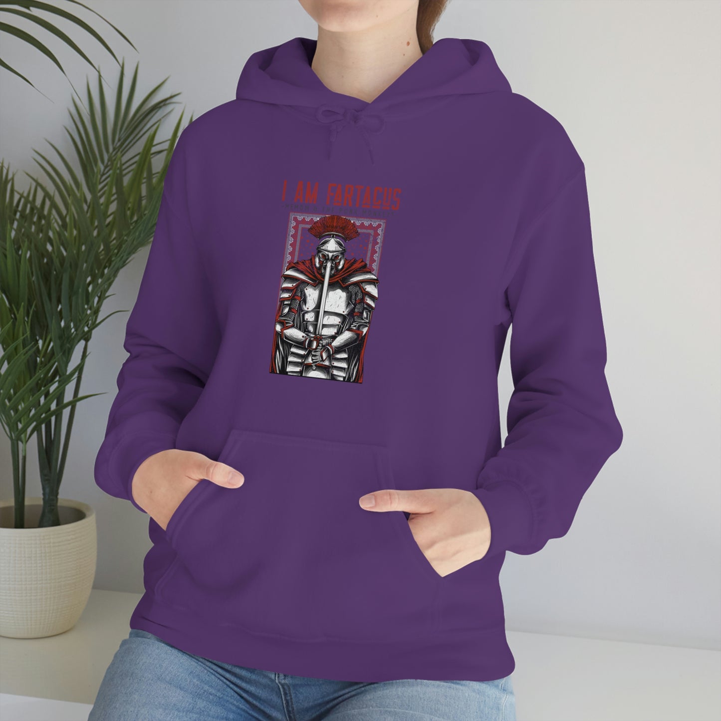 I AM FARTACUS Unisex Heavy Blend™ Hooded Sweatshirt