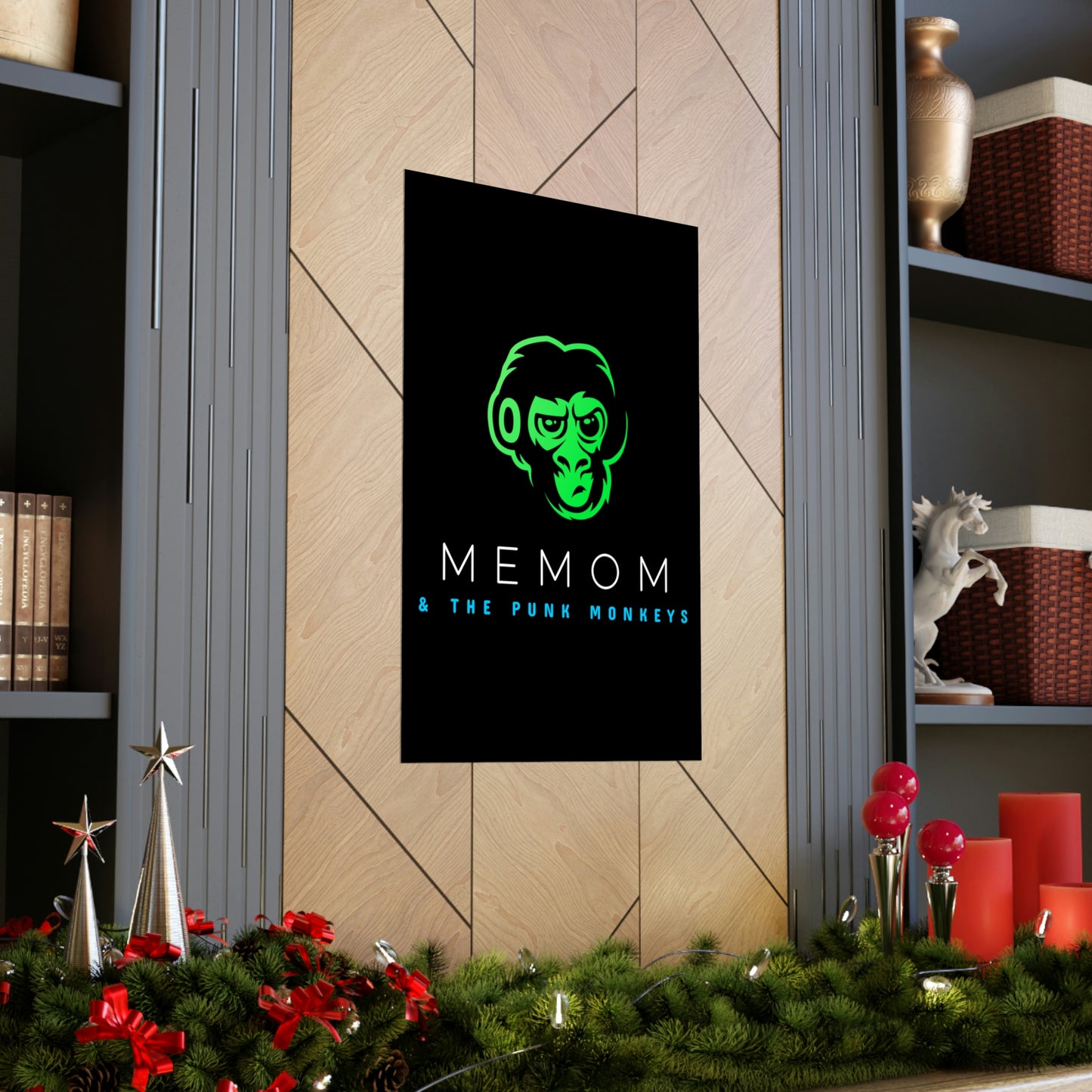 Memom & The Punk Monkeys Premium Matte vertical posters