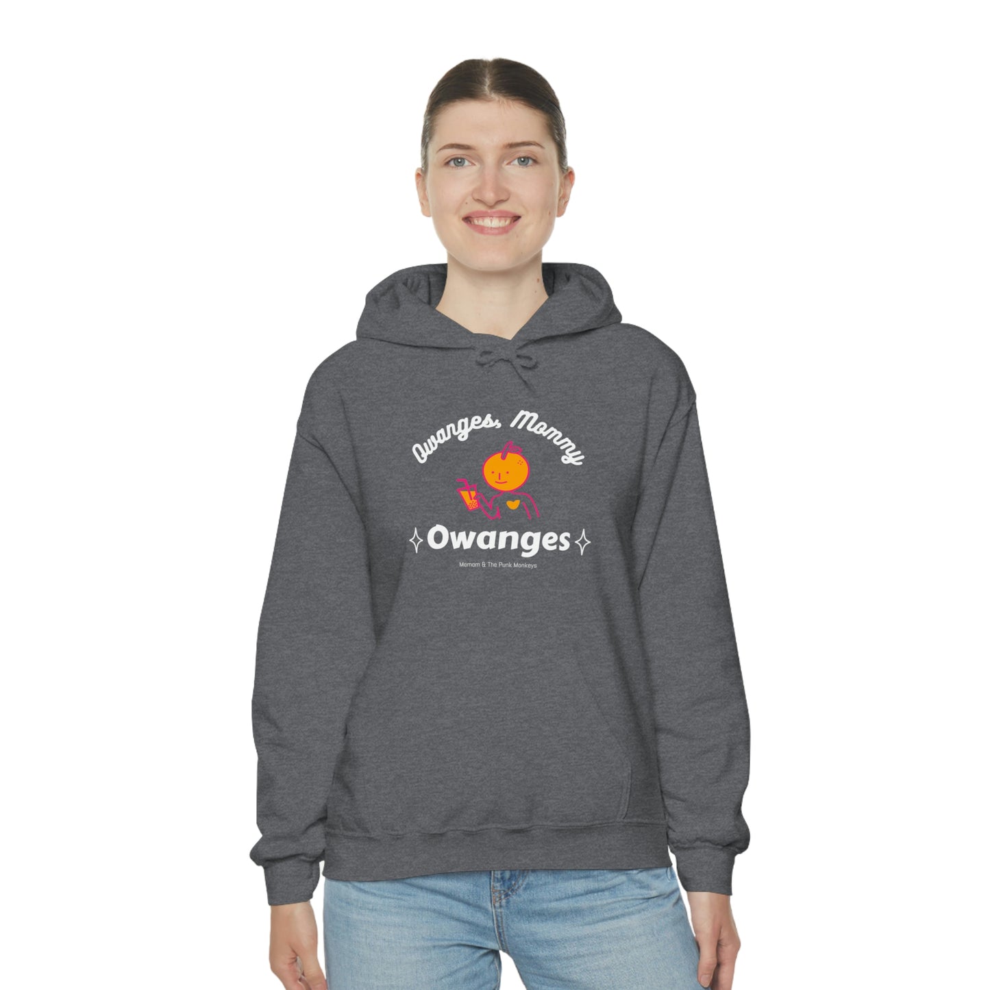 Owanges, Mommy, Owanges Unisex Heavy Blend™ Hooded Sweatshirt