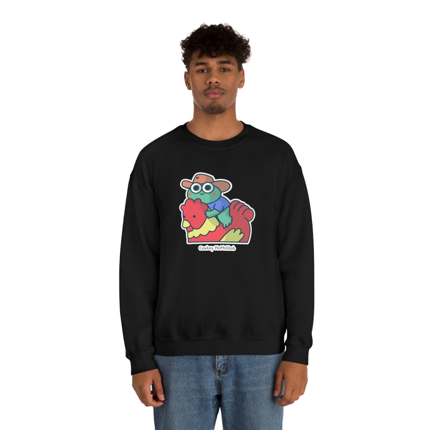 Cowboy McPhilbob Unisex Heavy Blend™ Crewneck Sweatshirt