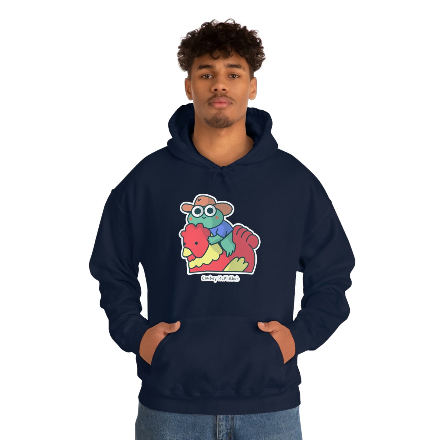 Cowboy McPhilbob Unisex Heavy Blend™ Hooded Sweatshirt