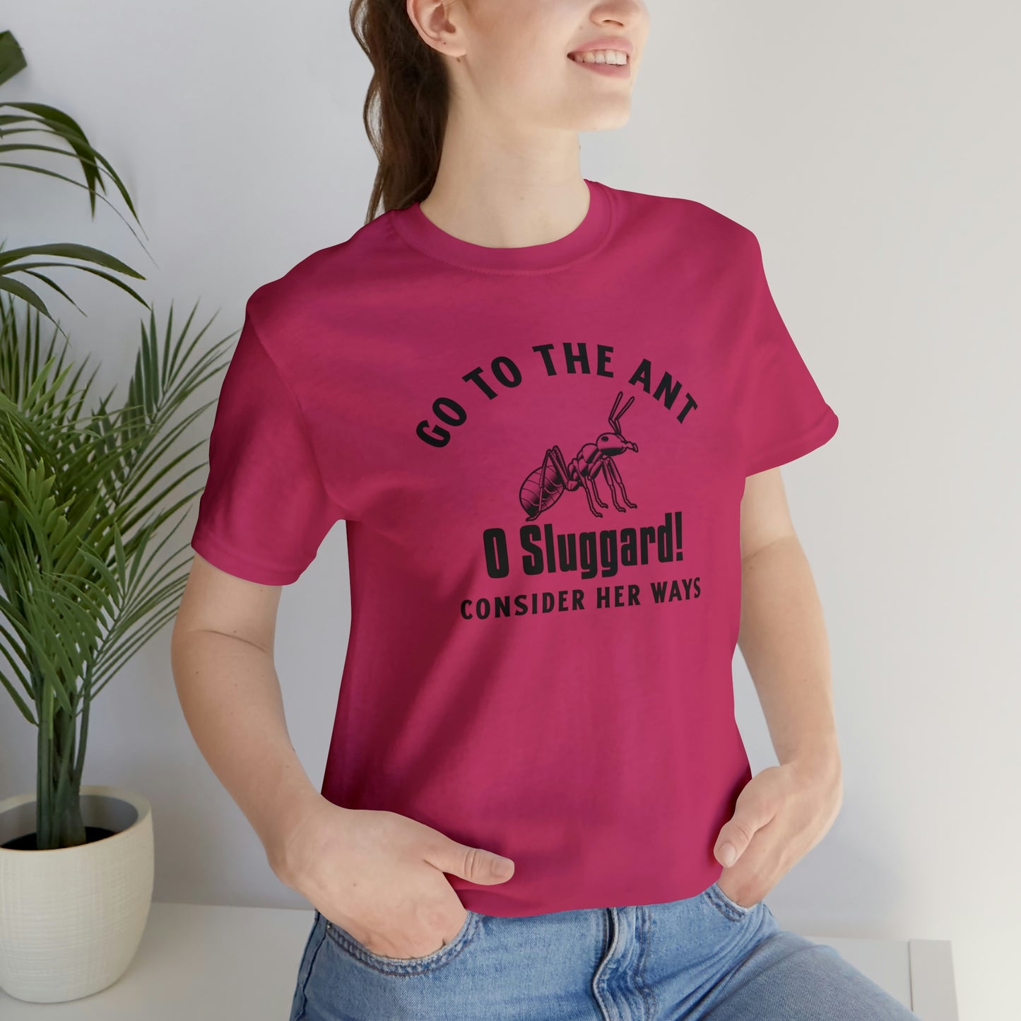 Go To The Ant Unisex Jersey Short Sleeve Tee