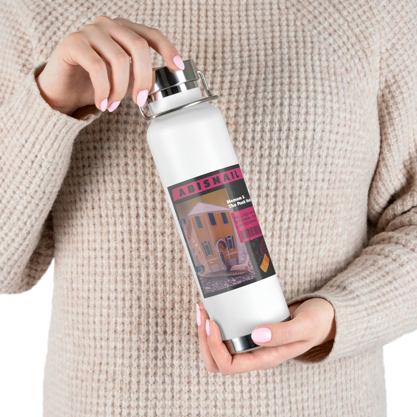 Abisnail 22oz Vacuum Insulated Bottle