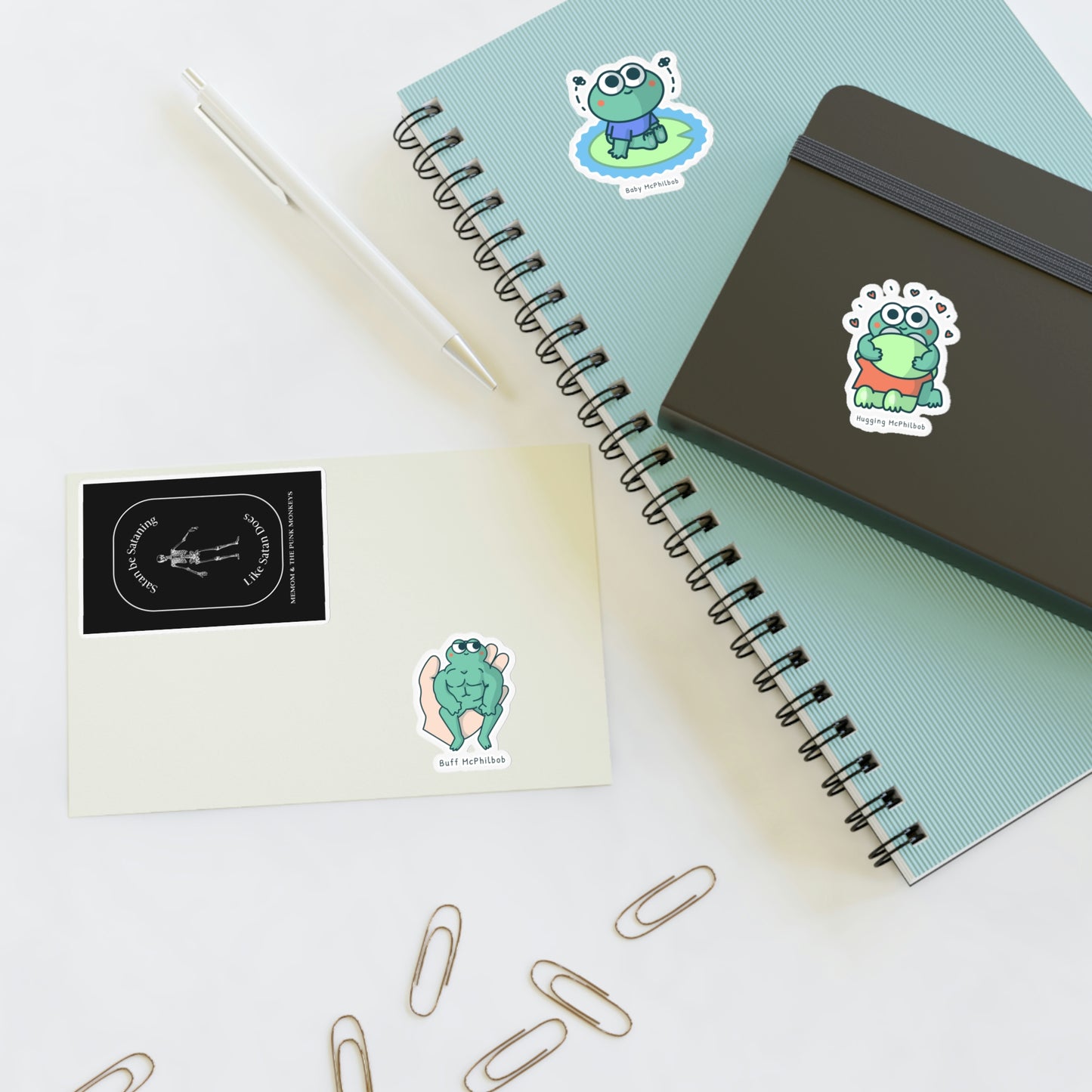 Memom & The Punk Monkeys Sticker Sheets Vol. 6