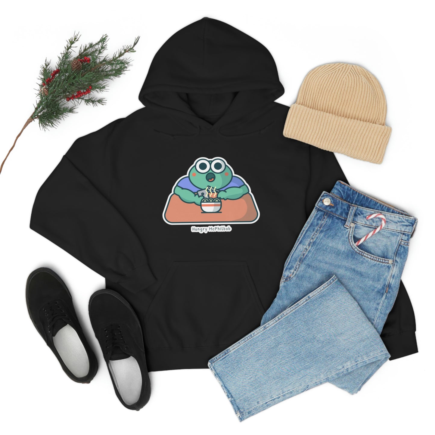 Hungry McPhilbob Unisex Heavy Blend™ Hooded Sweatshirt