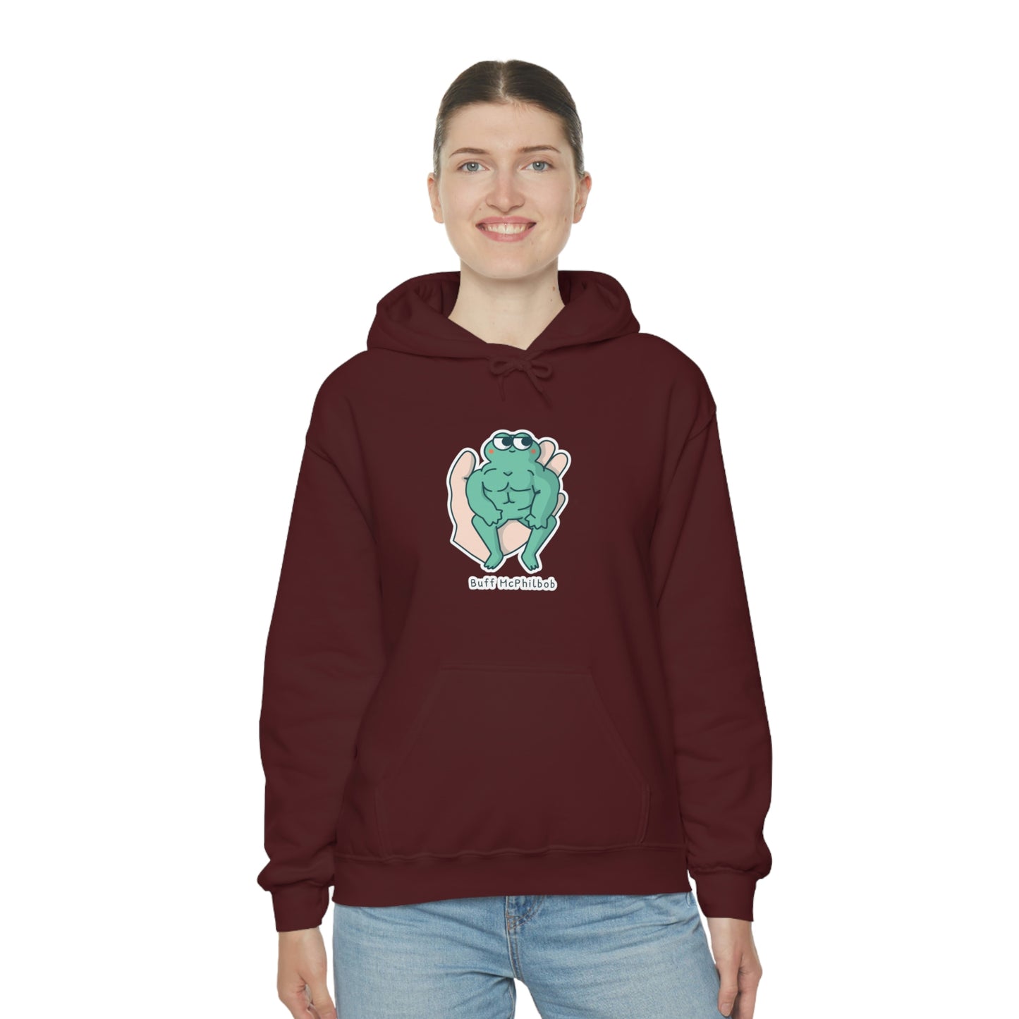 Buff McPhilbob Unisex Heavy Blend™ Hooded Sweatshirt