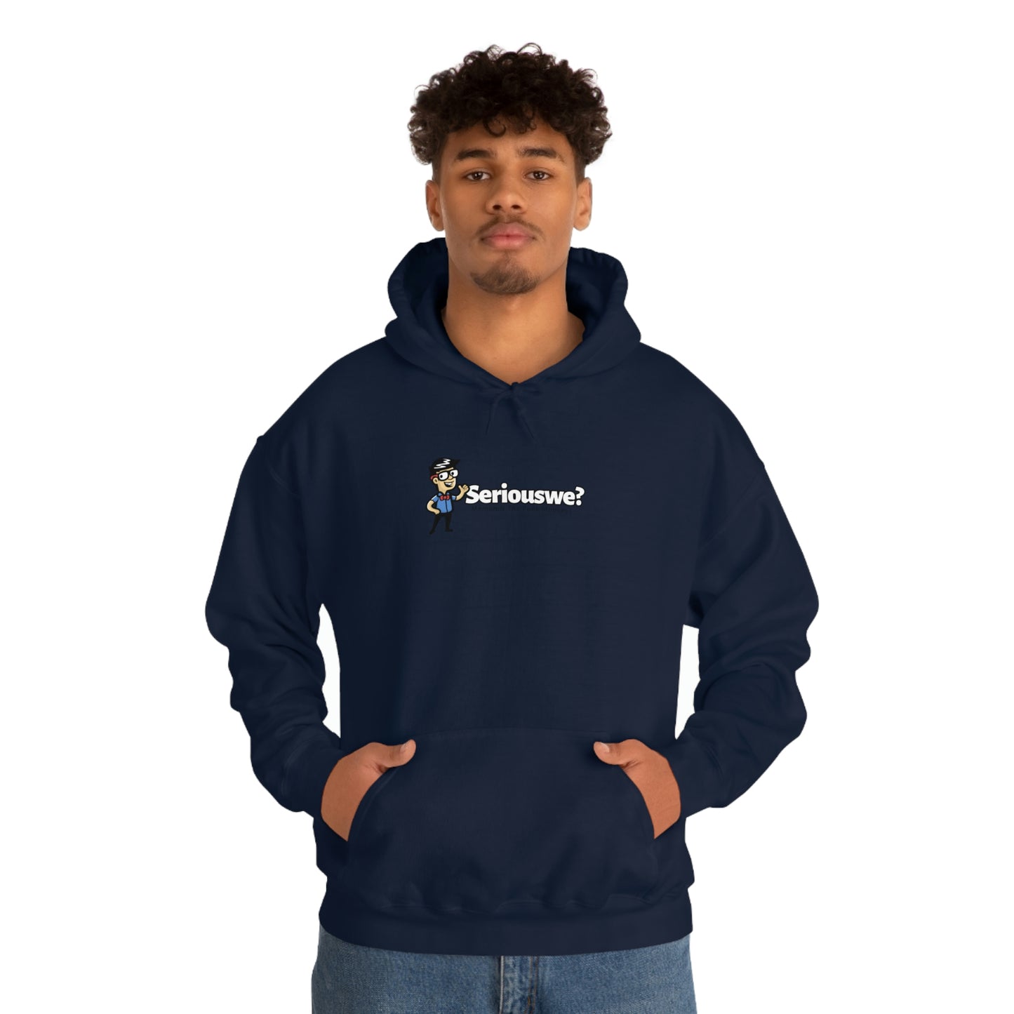 Seriouswe? Unisex Heavy Blend™ Hooded Sweatshirt
