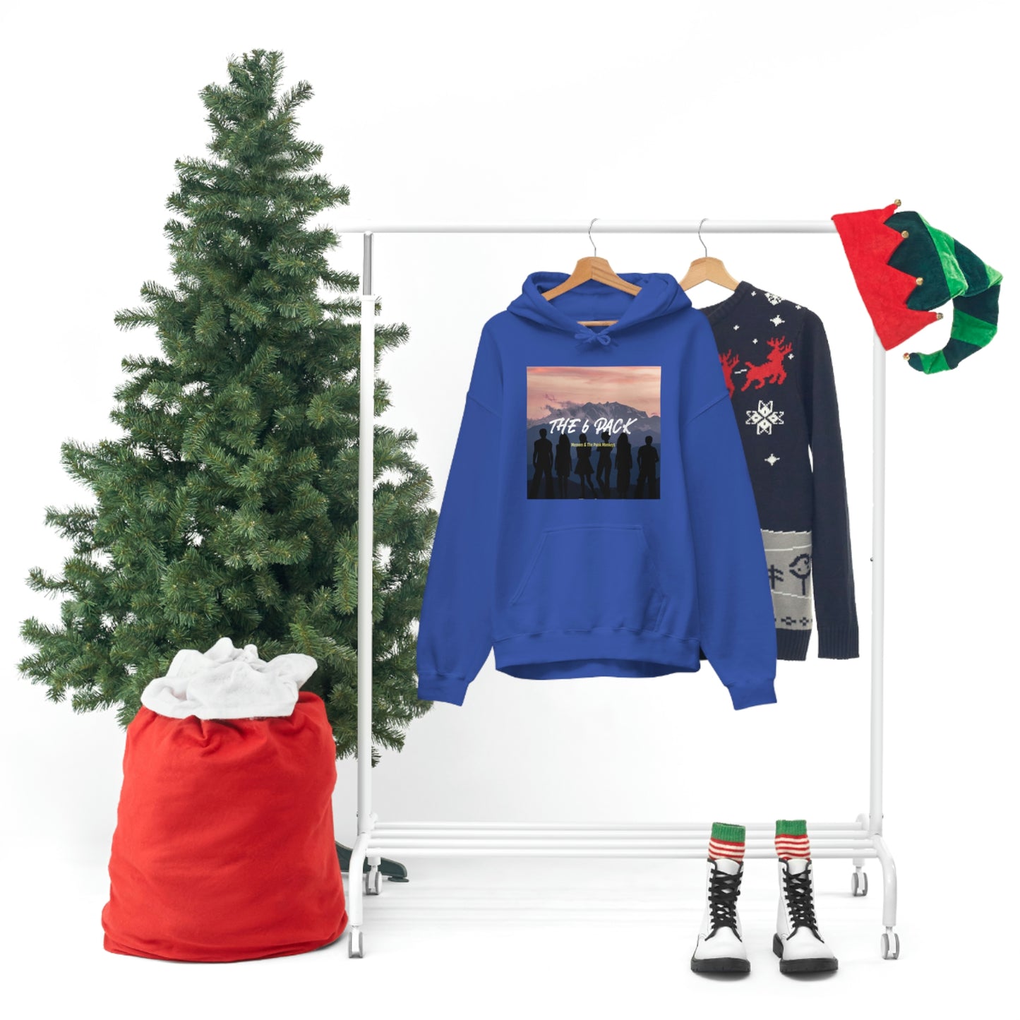 The 6 Pack Unisex Heavy Blend™ Hooded Sweatshirt