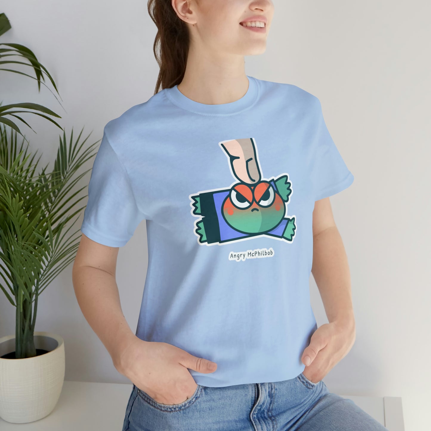 Angry McPhilbob Unisex Jersey Short Sleeve Tee