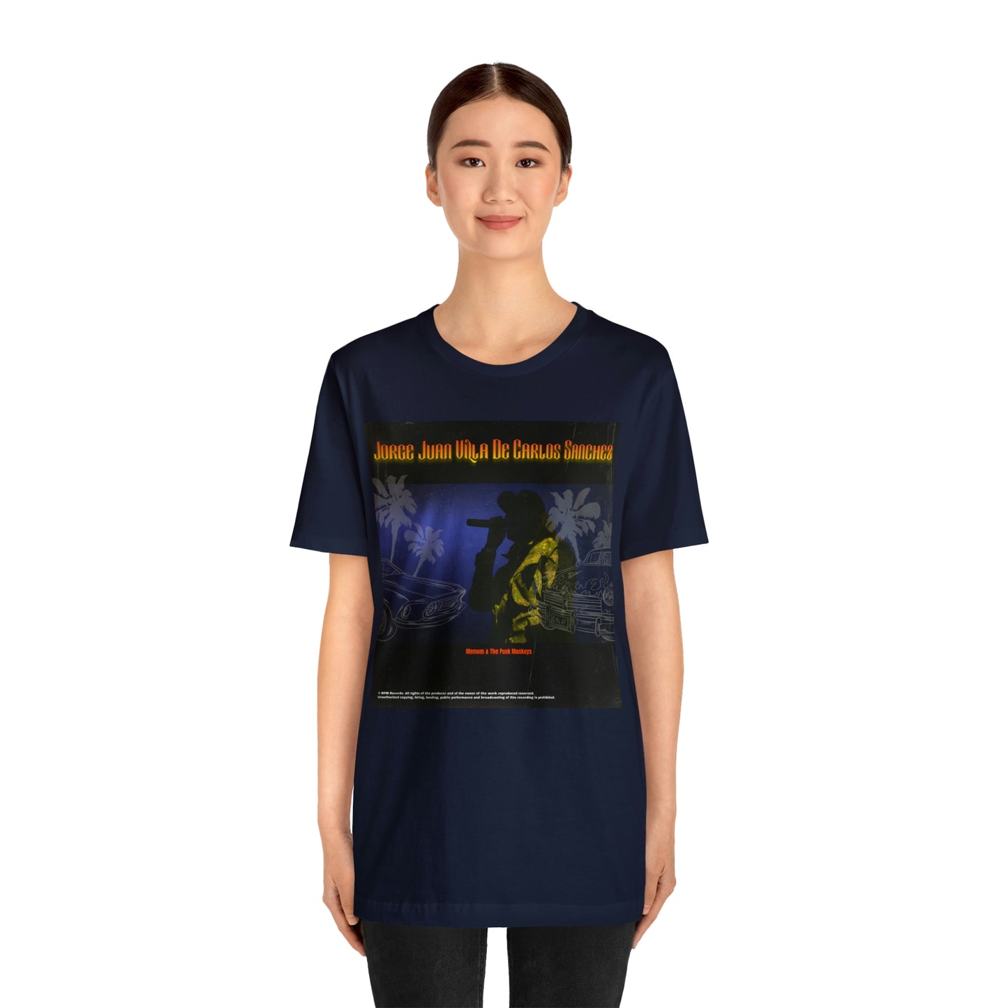 Jorge Juan Villa De Carlos Sanchez Unisex Jersey Short Sleeve Tee
