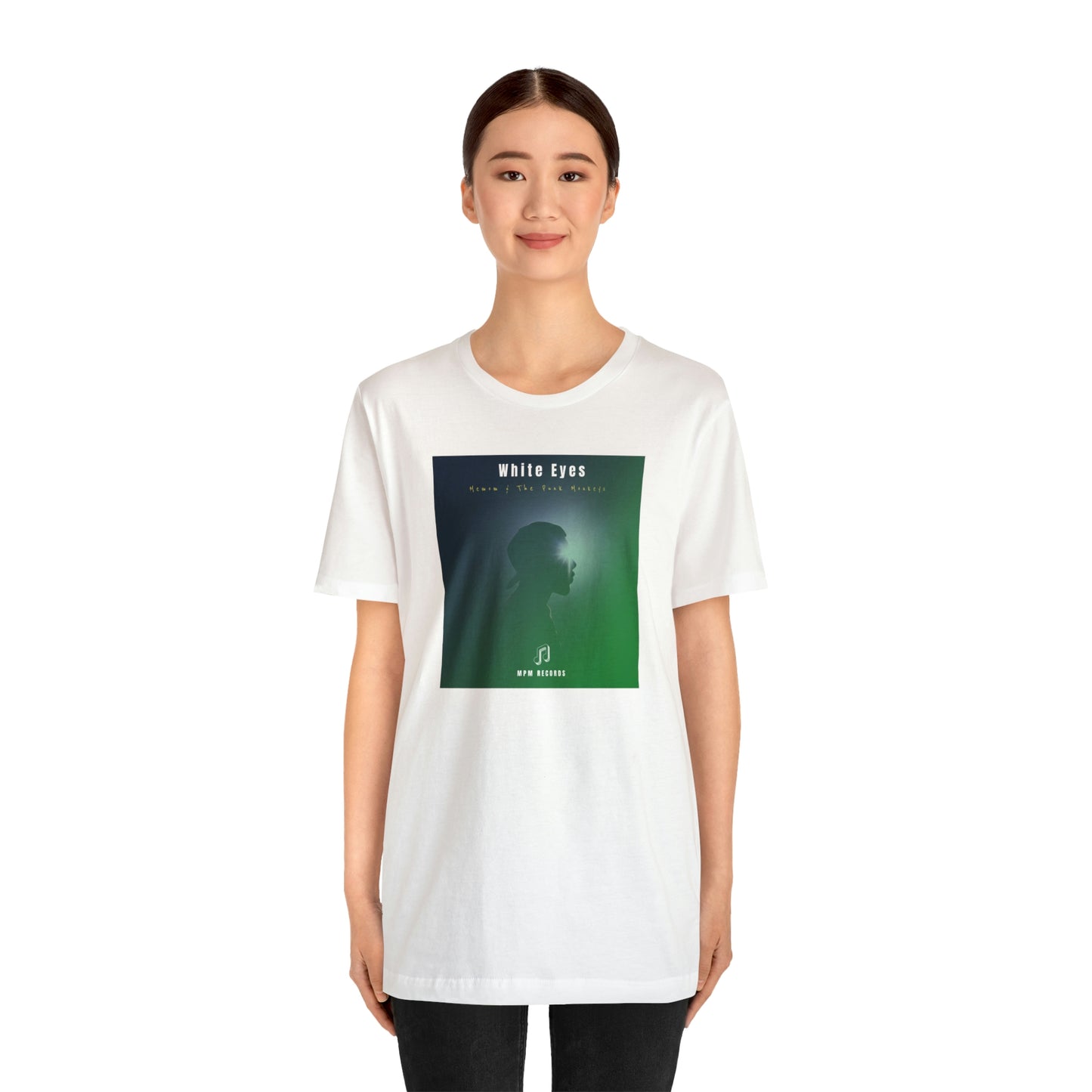 White Eyes Unisex Jersey Short Sleeve Tee