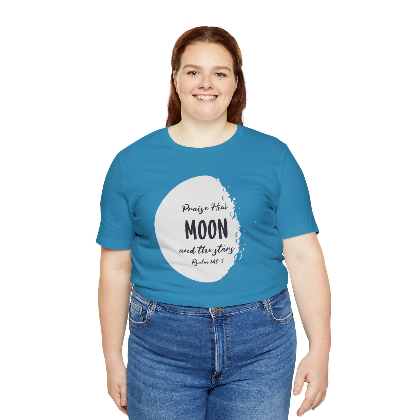 The Moon Unisex Jersey Short Sleeve Tee