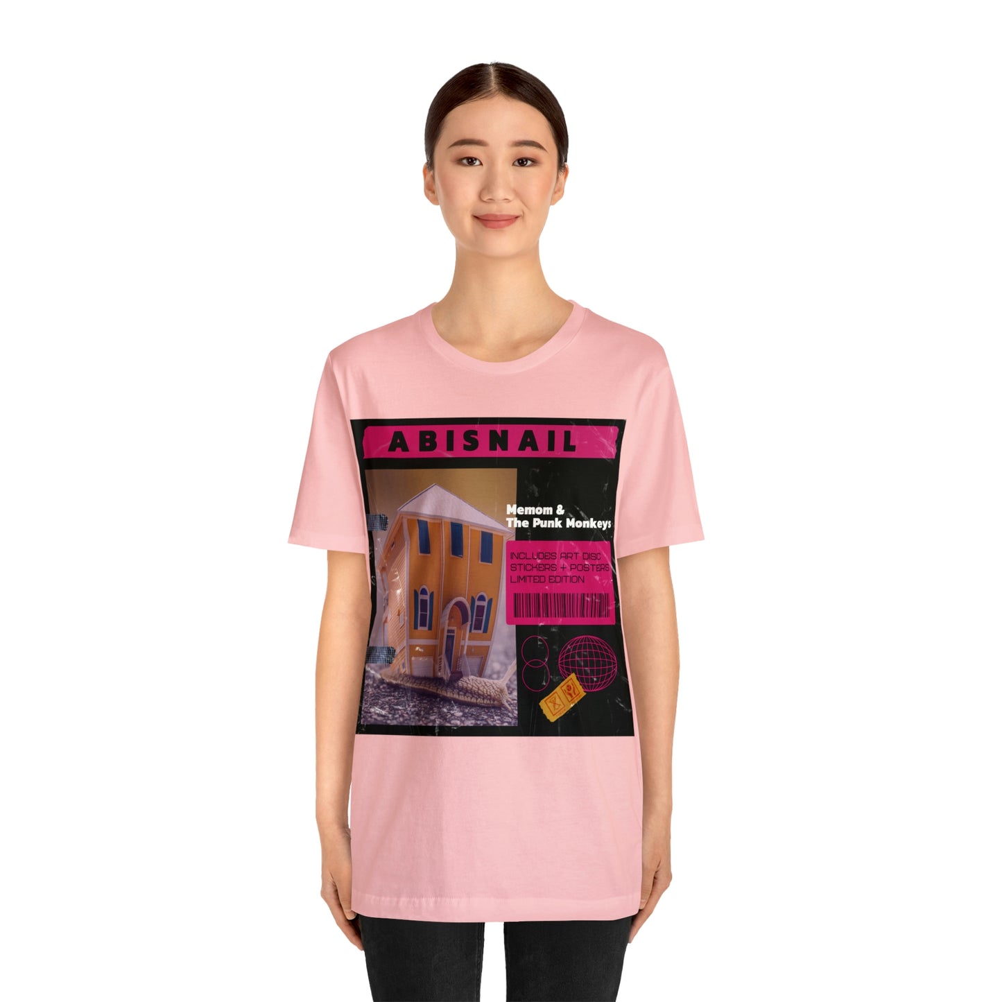 Abisnail Unisex Jersey Short Sleeve Tee