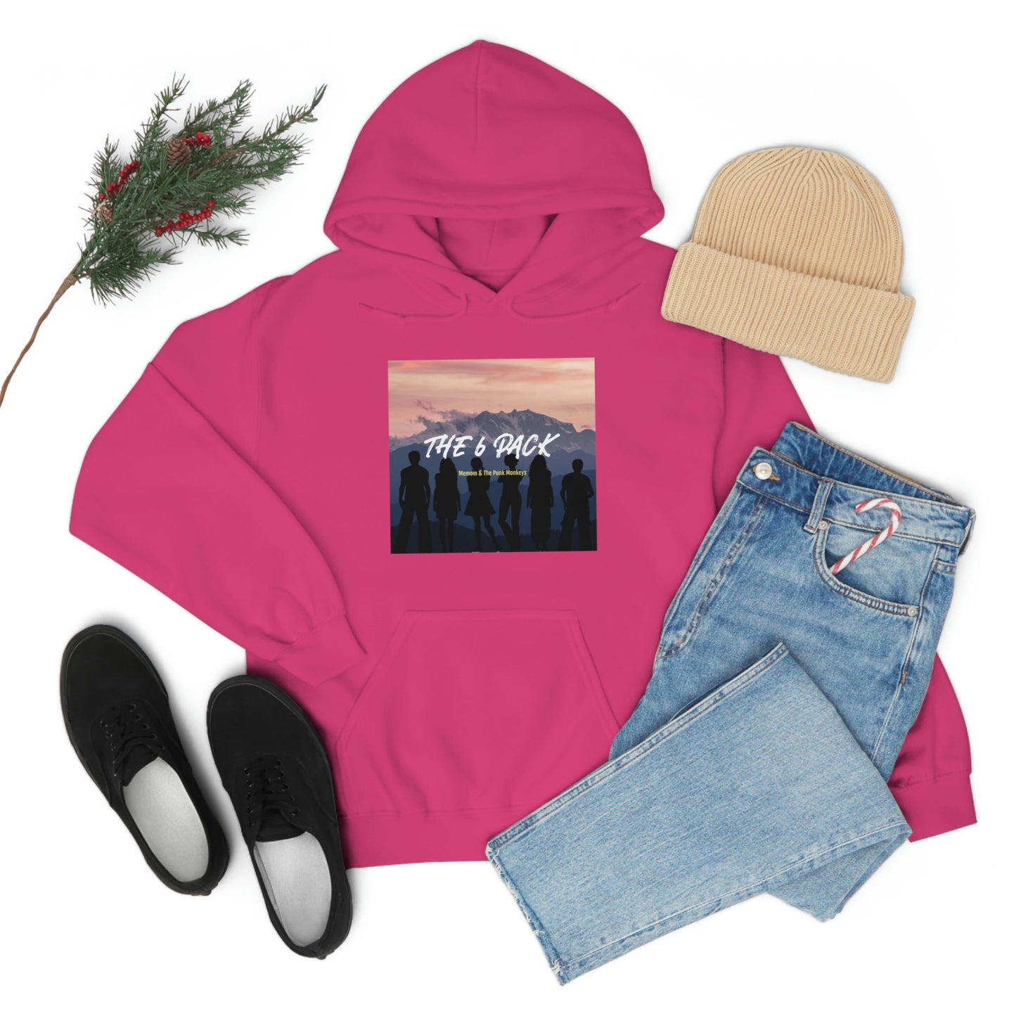 The 6 Pack Unisex Heavy Blend™ Hooded Sweatshirt