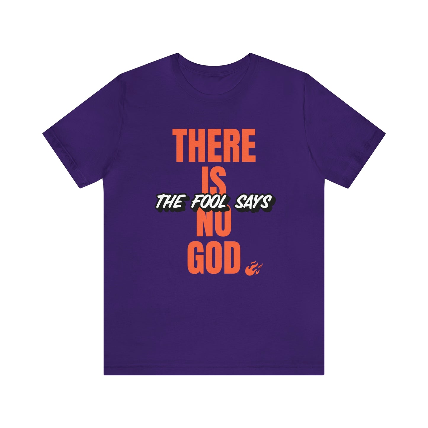 The Fool Says Unisex Jersey Short Sleeve Tee