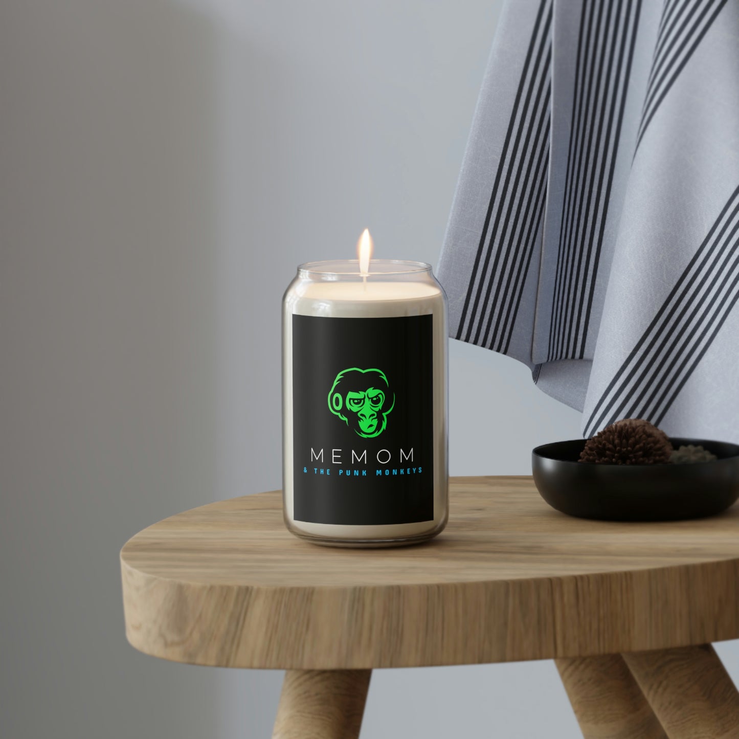 Memom & The Punk Monkeys Aromatherapy Candle, 13.75oz