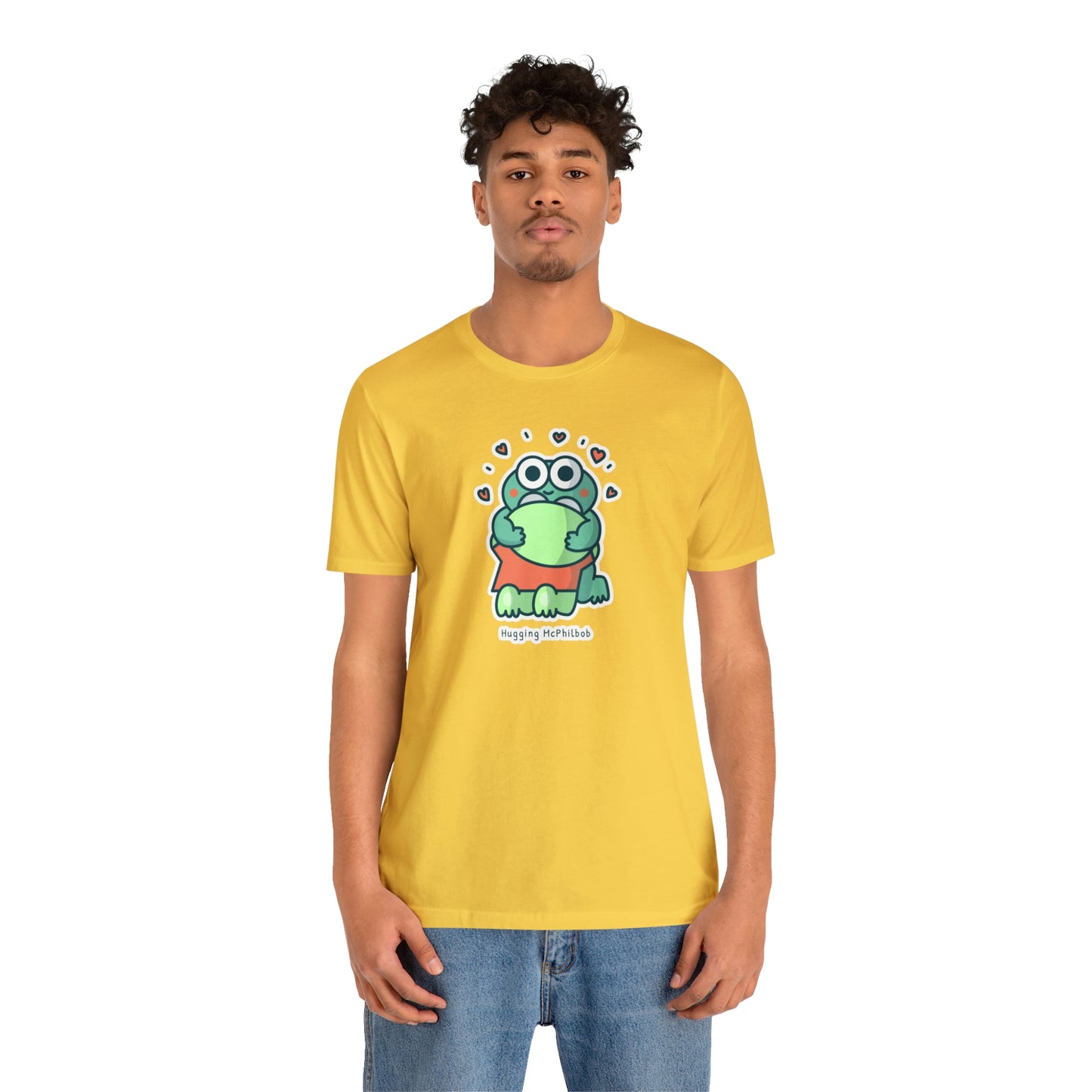 Hugging McPhilbob Unisex Jersey Short Sleeve Tee
