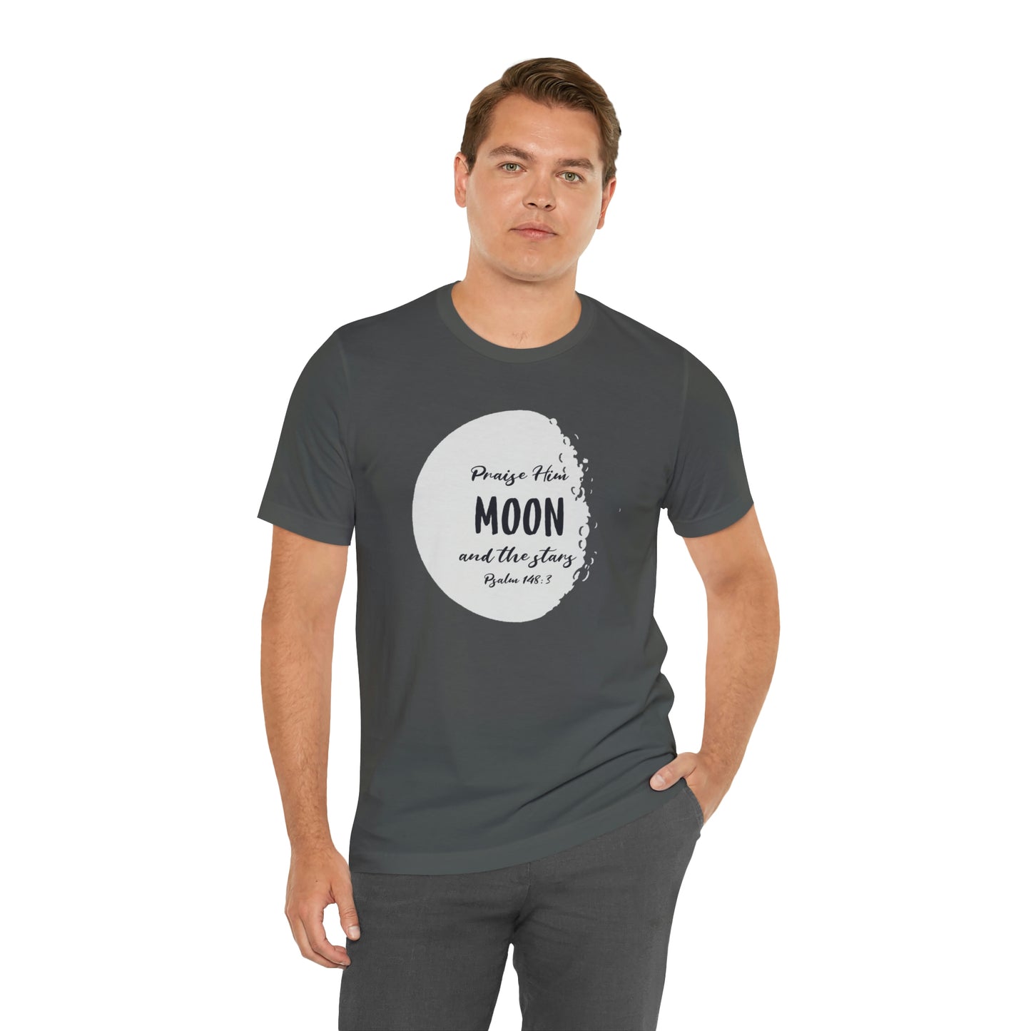 The Moon Unisex Jersey Short Sleeve Tee