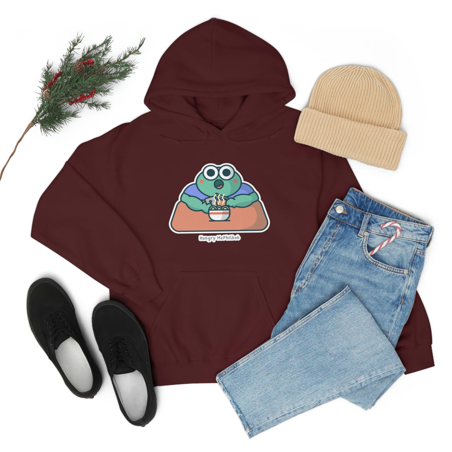 Hungry McPhilbob Unisex Heavy Blend™ Hooded Sweatshirt