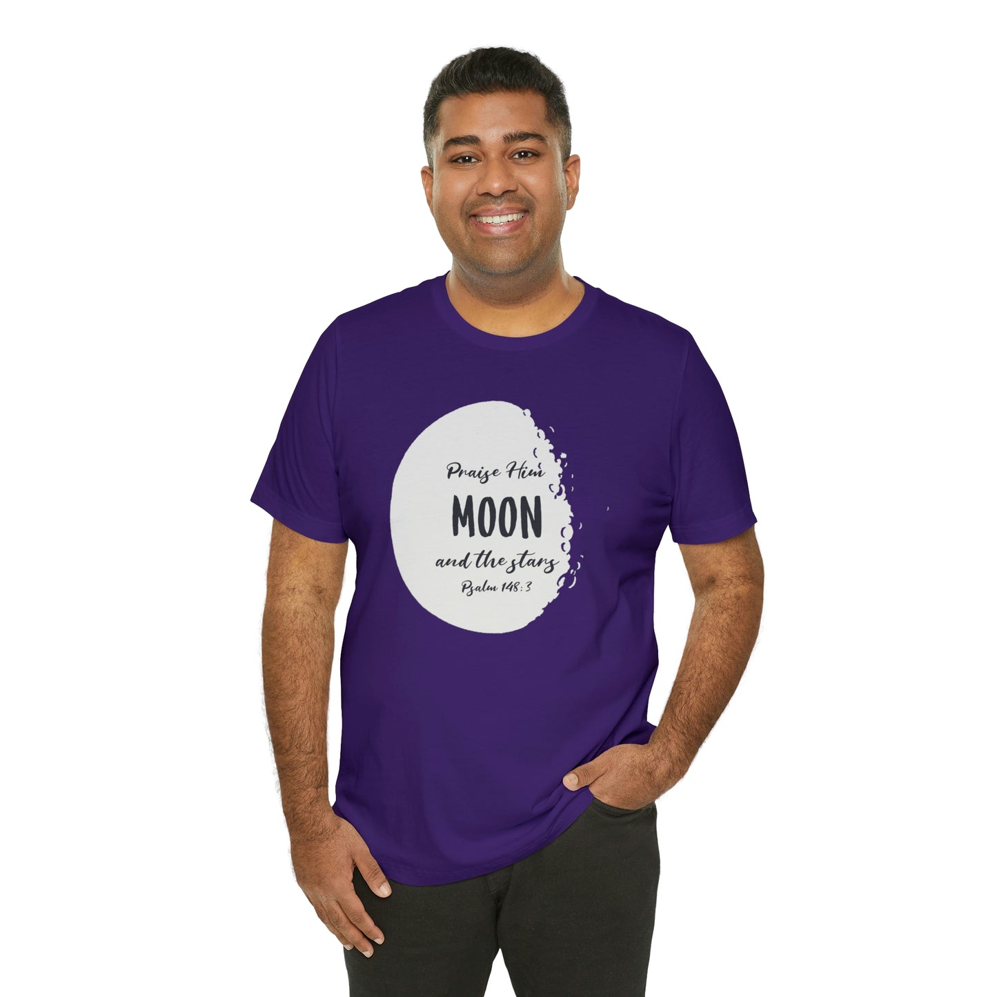 The Moon Unisex Jersey Short Sleeve Tee