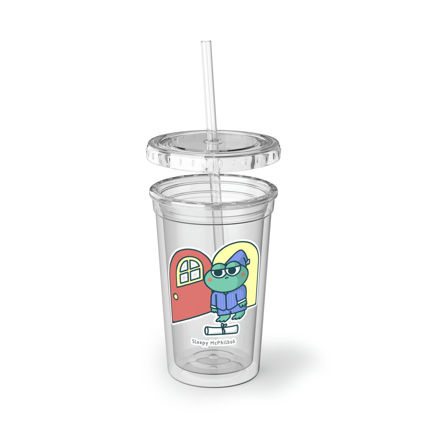 Sleepy McPhilbob Suave Acrylic Cup