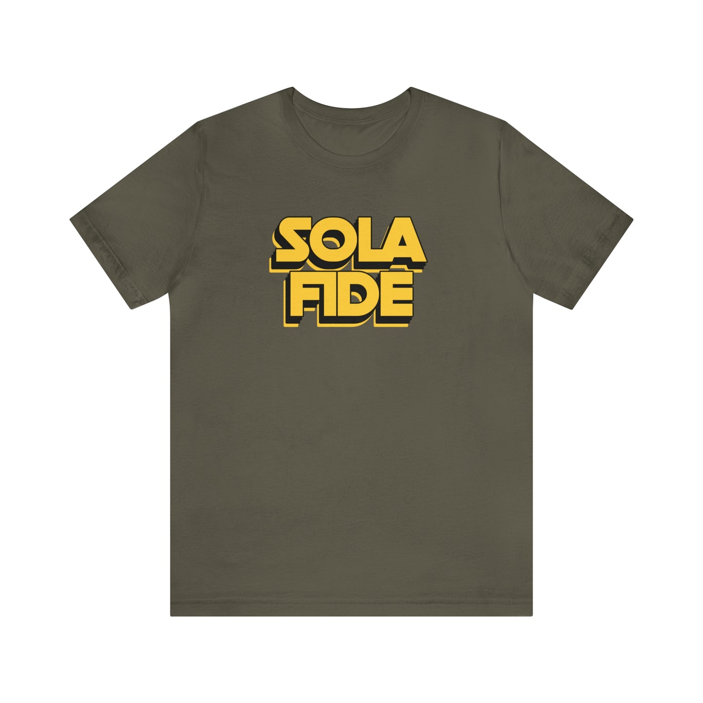 Sola Fide SW Unisex Jersey Short Sleeve Tee