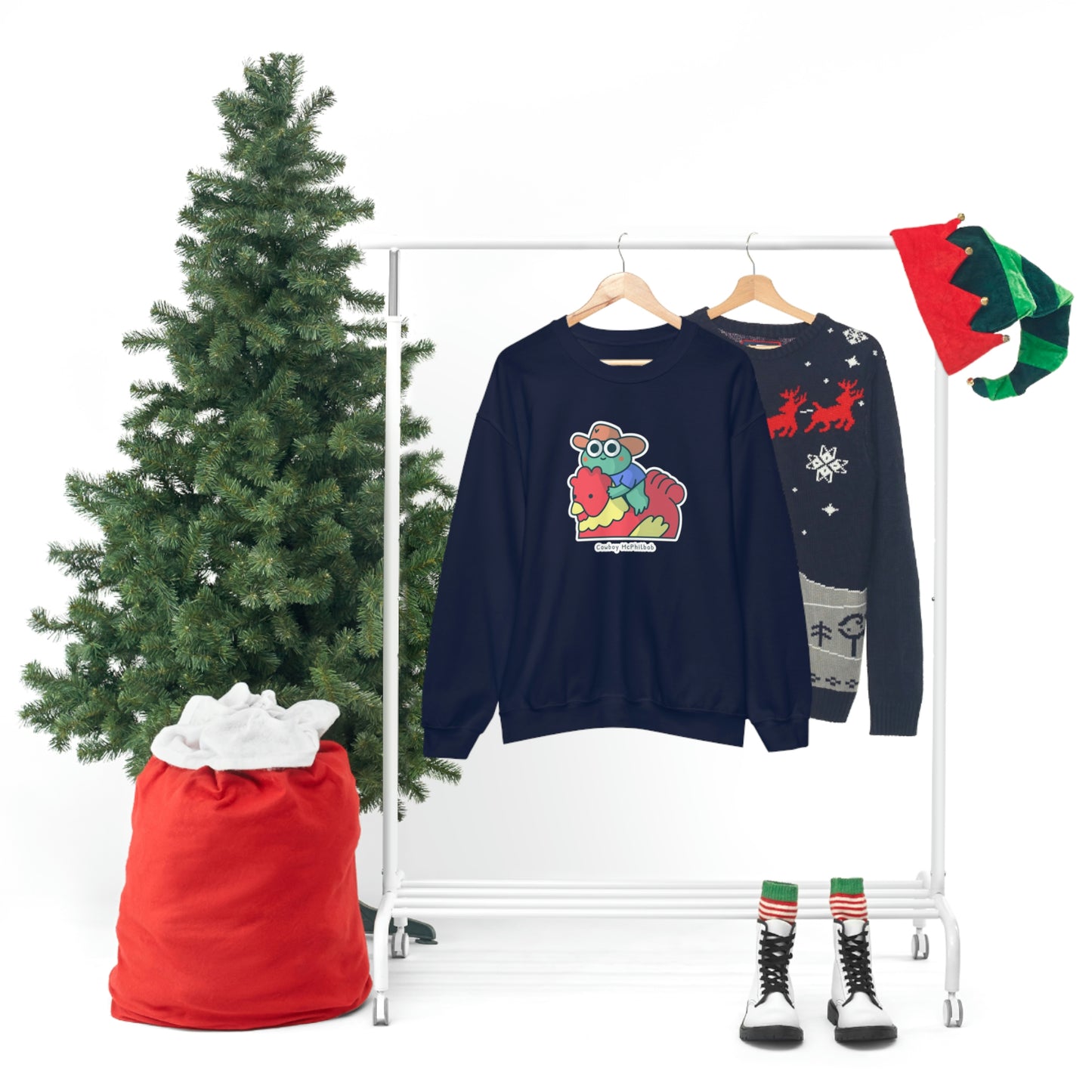 Cowboy McPhilbob Unisex Heavy Blend™ Crewneck Sweatshirt