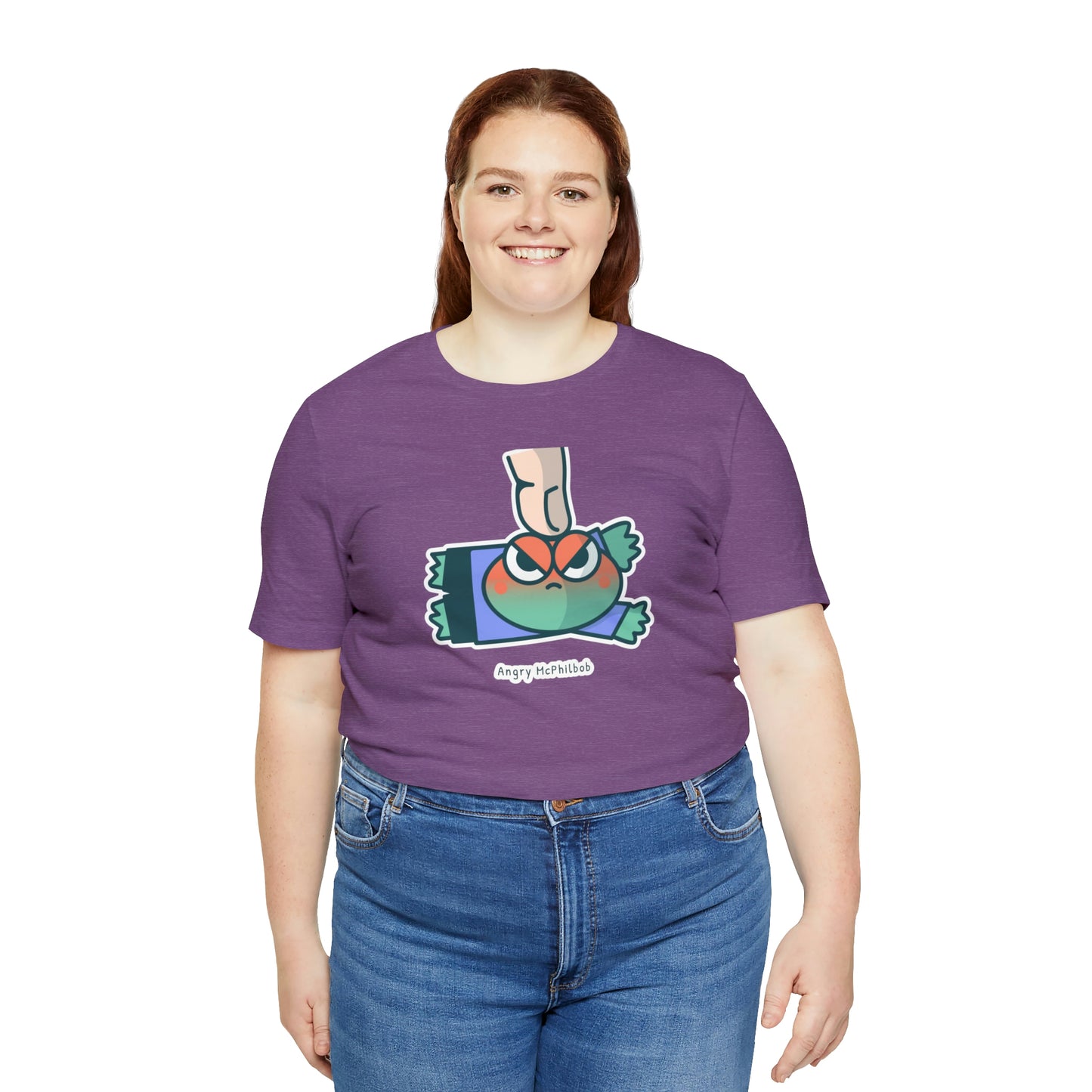 Angry McPhilbob Unisex Jersey Short Sleeve Tee