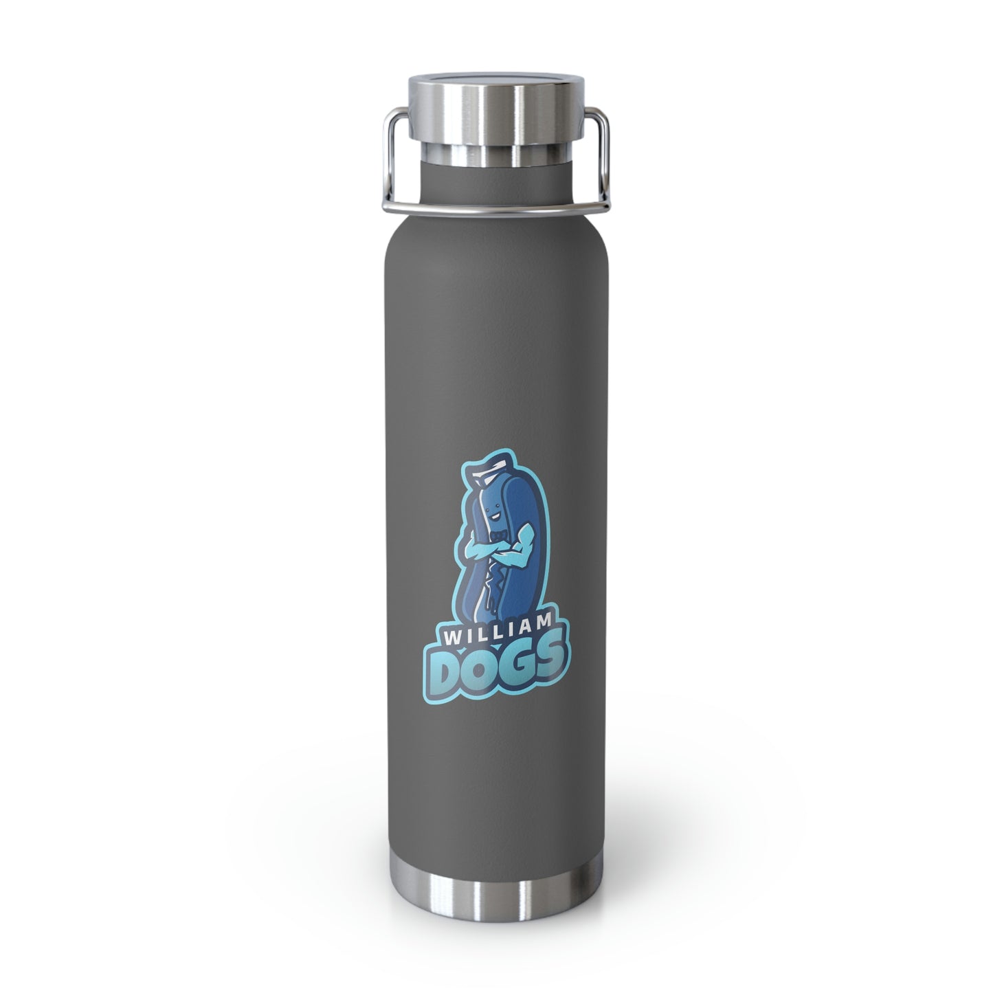 William Dog's Copper Vacuum Insulated Bottle, 22oz