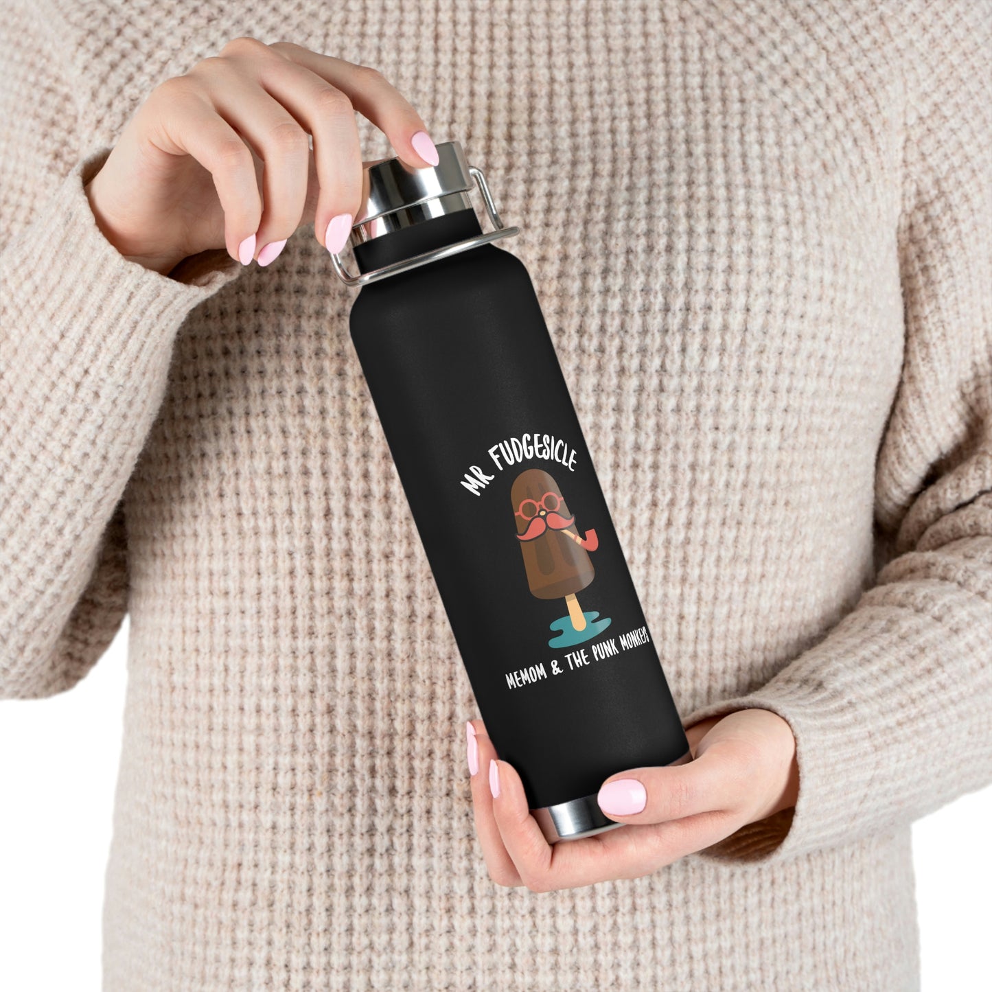 Mr. Fudgesicle Copper Vacuum Insulated Bottle, 22oz