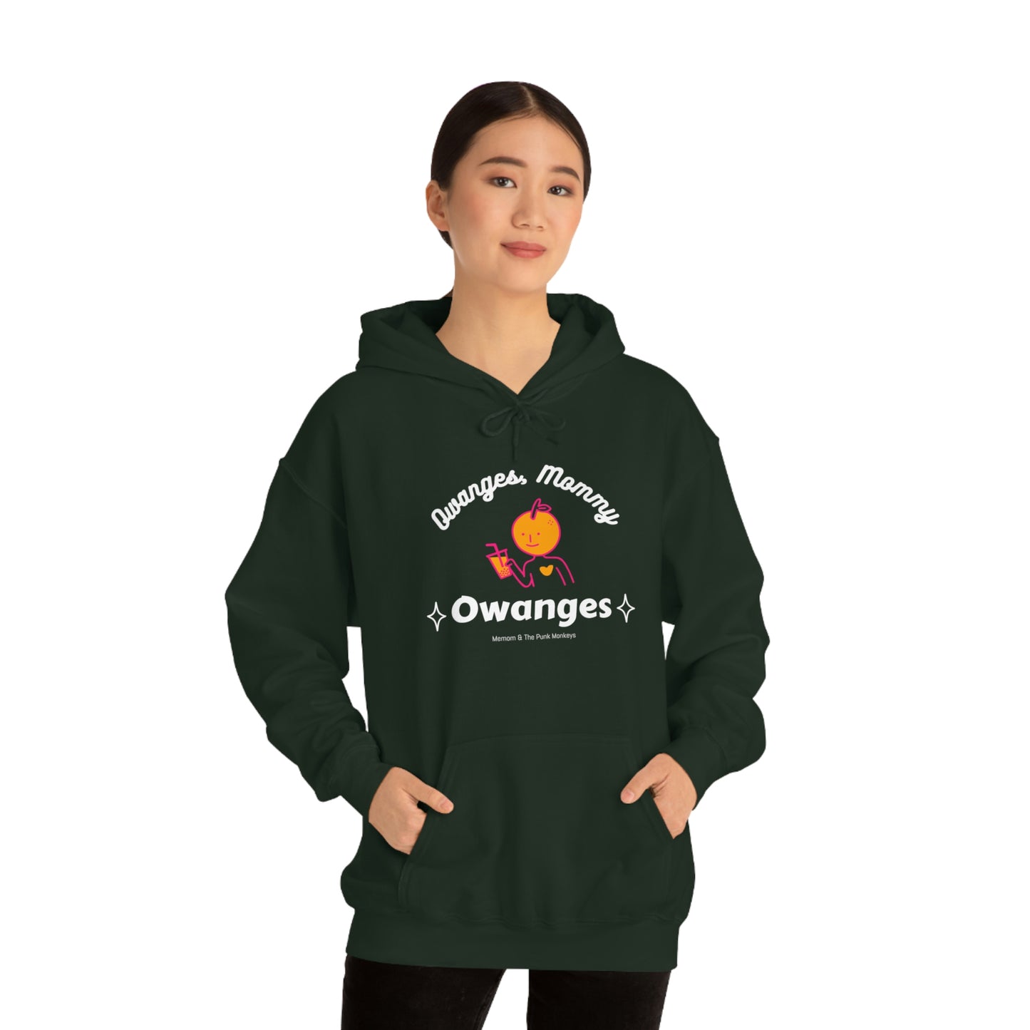 Owanges, Mommy, Owanges Unisex Heavy Blend™ Hooded Sweatshirt