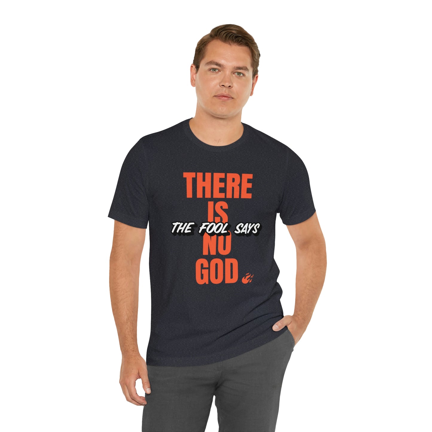 The Fool Says Unisex Jersey Short Sleeve Tee