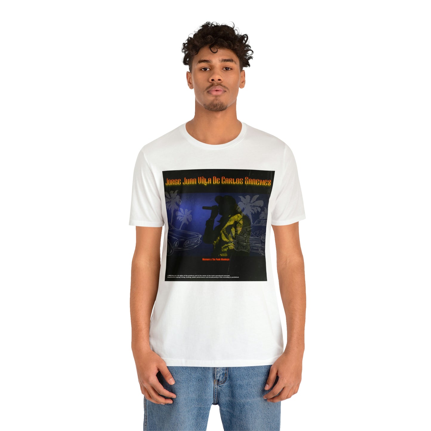 Jorge Juan Villa De Carlos Sanchez Unisex Jersey Short Sleeve Tee