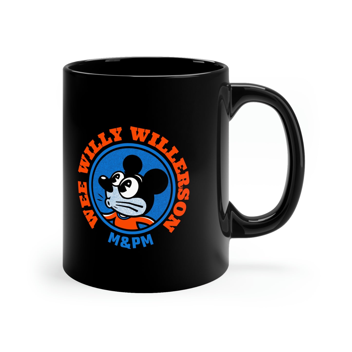 Wee Willy Willerson 11oz Black Mug