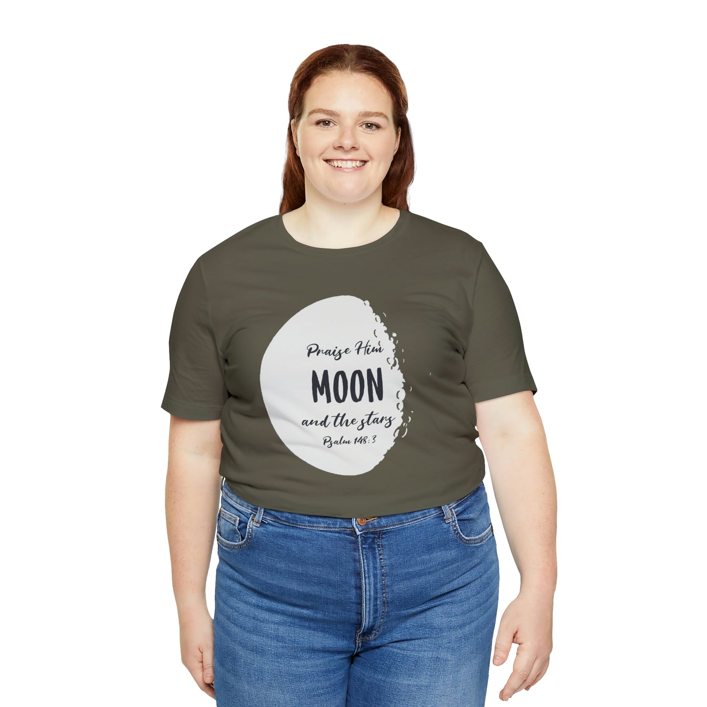 The Moon Unisex Jersey Short Sleeve Tee