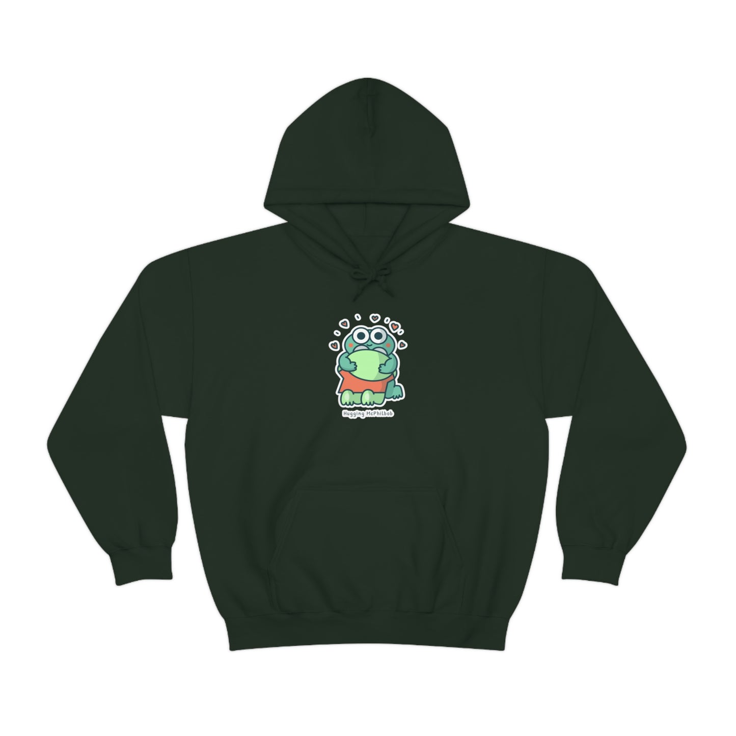 Hugging McPhilbob Unisex Heavy Blend™ Hooded Sweatshirt