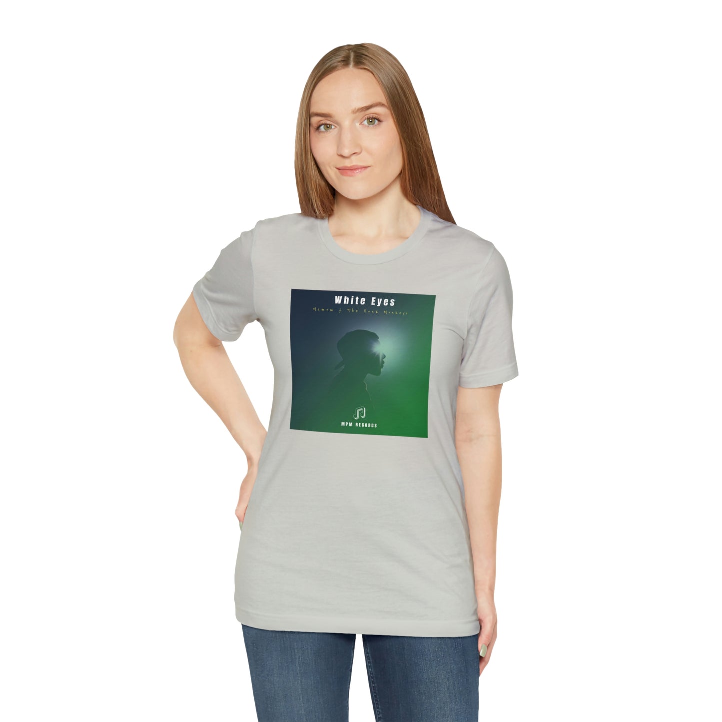 White Eyes Unisex Jersey Short Sleeve Tee