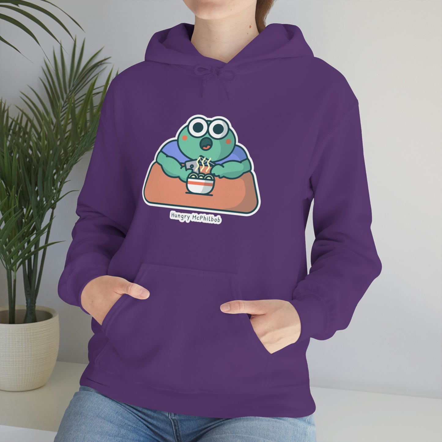 Hungry McPhilbob Unisex Heavy Blend™ Hooded Sweatshirt