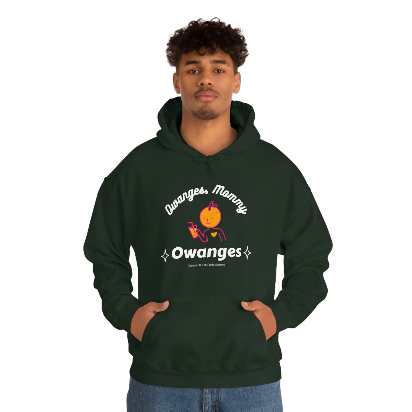 Owanges, Mommy, Owanges Unisex Heavy Blend™ Hooded Sweatshirt