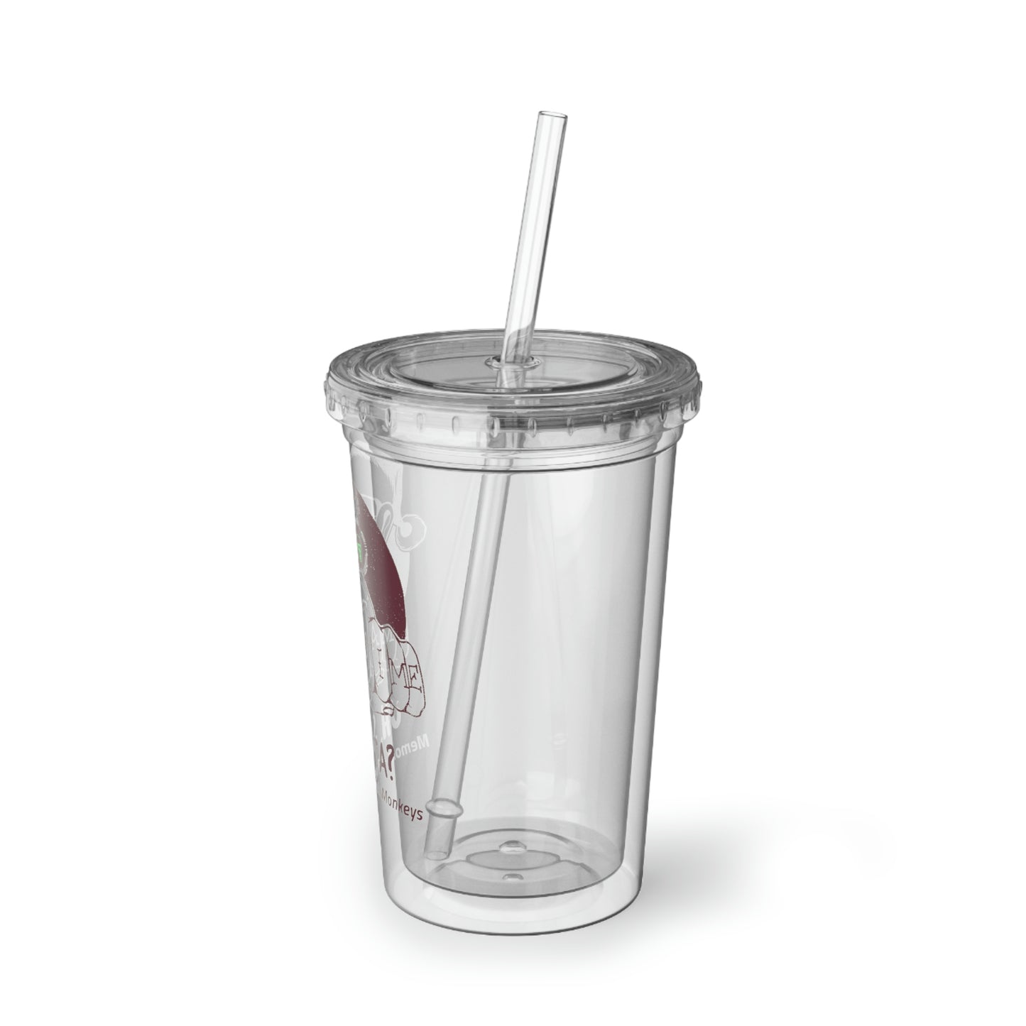Uh, Santa Suave Acrylic Cup